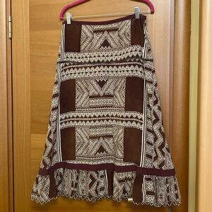 PLENTY by TRACY REESE 100% silk skirt. Made in India. New without tag